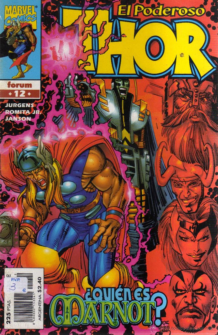 C&oacute;mics: EL PODEROSO THOR N&Uacute;MERO 12 - CJ189 - Foto 1