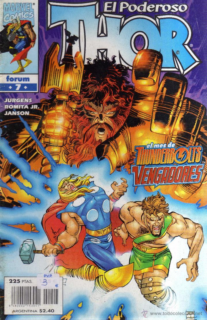 C&oacute;mics: EL PODEROSO THOR N&Uacute;MERO 7 - CJ189 - Foto 1