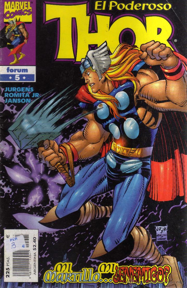 C&oacute;mics: EL PODEROSO THOR N&Uacute;MERO 5 - CJ189 - Foto 1