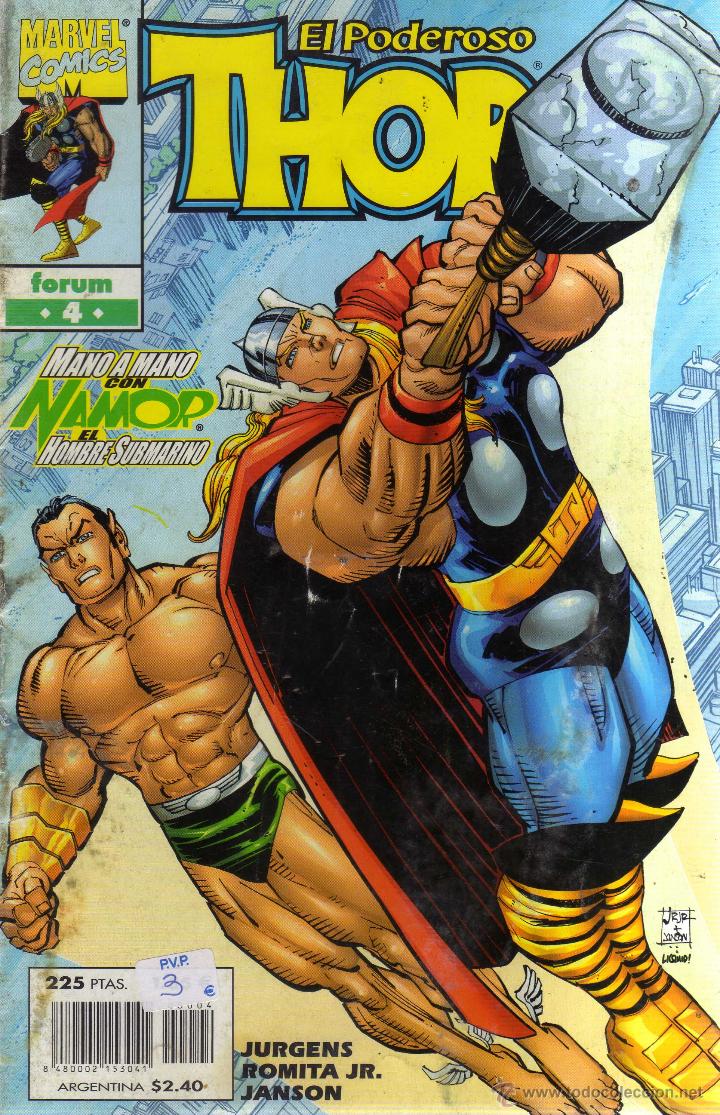 C&oacute;mics: EL PODEROSO THOR N&Uacute;MERO 4 - CJ189 - Foto 1