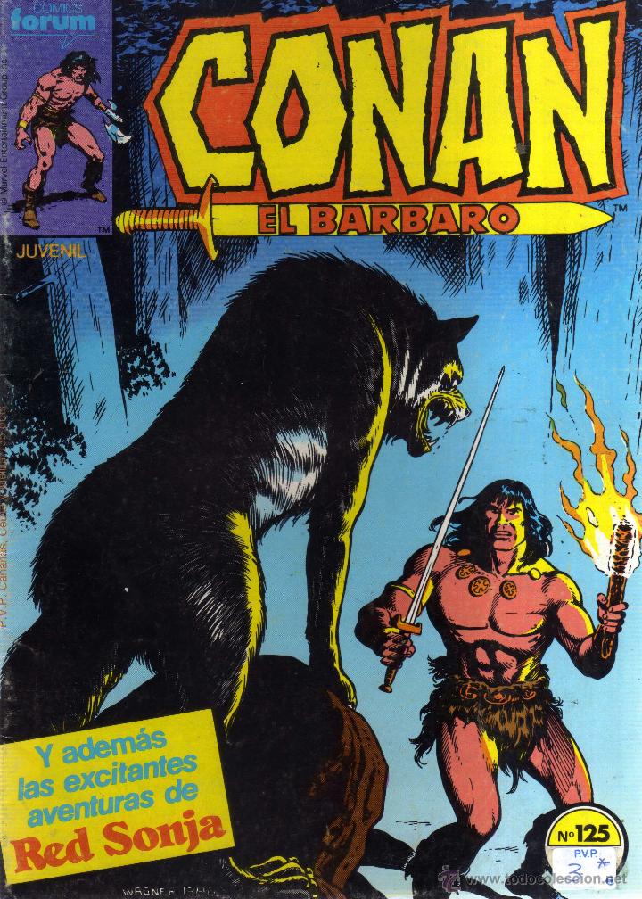 C&oacute;mics: CONAN EL BARBARO N&Uacute;MERO 125 - CJ28 - Foto 1
