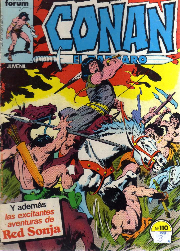 C&oacute;mics: CONAN EL BARBARO N&Uacute;MERO 110 - CJ189 - Foto 1