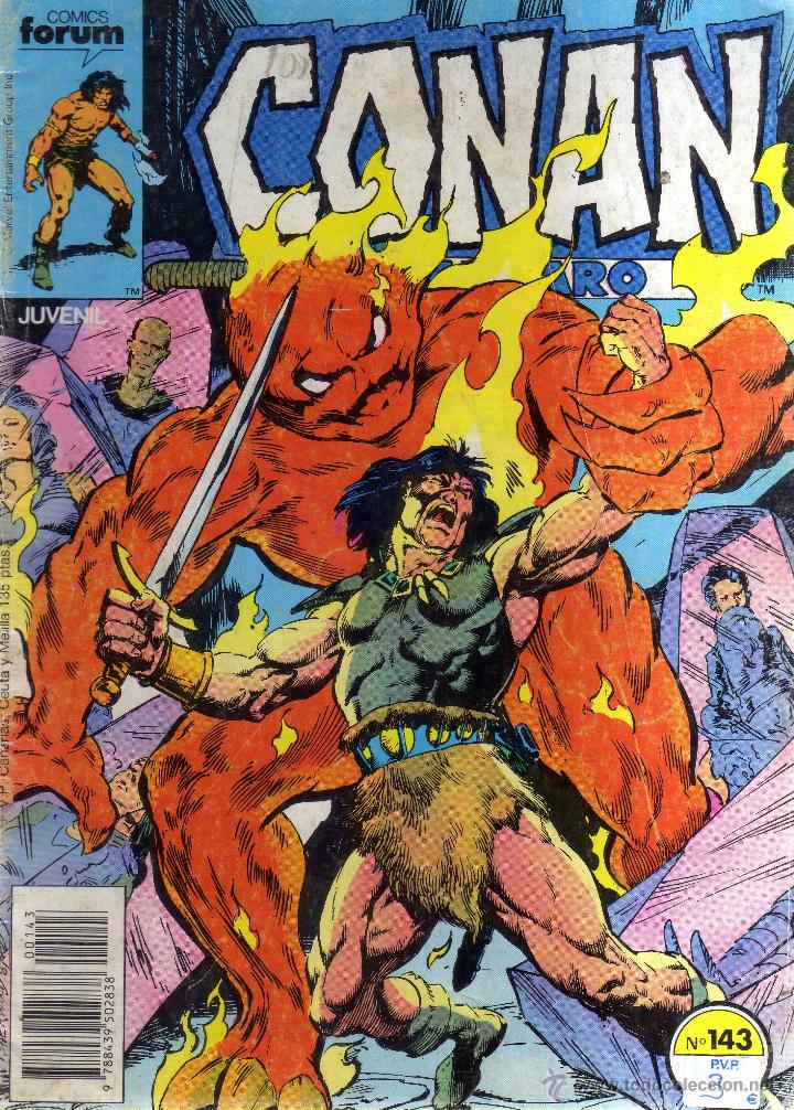 C&oacute;mics: CONAN EL BARBARO N&Uacute;MERO 143 - CJ189 - Foto 1