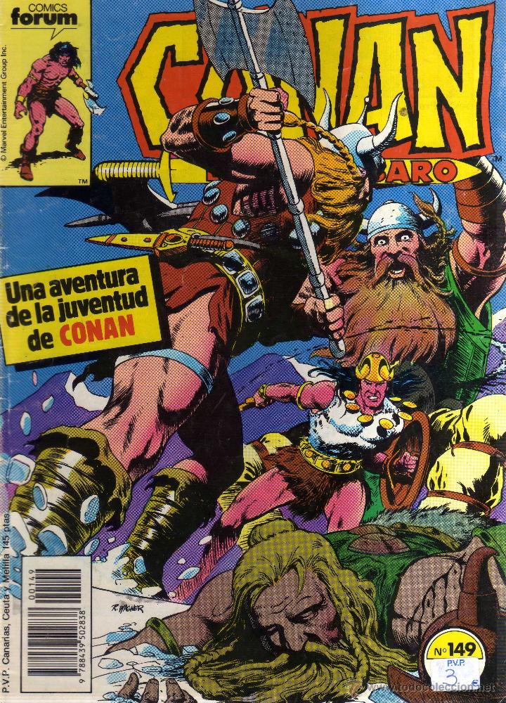 C&oacute;mics: CONAN EL BARBARO N&Uacute;MERO 149 - CJ189 - Foto 1