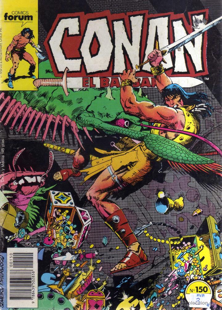 C&oacute;mics: CONAN EL BARBARO N&Uacute;MERO 150 - CJ189 - Foto 1
