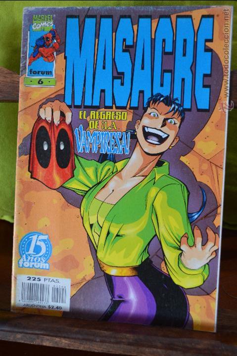 C&oacute;mics: MASACRE 6 - EL REGRESO DE &iexcl;LA VAMPIRESA! - FORUM - MARVEL - Foto 1
