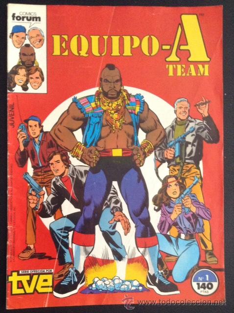 C&oacute;mics: comic de 1987 el equipo a team numero n&ordm; 1 forum - Foto 1