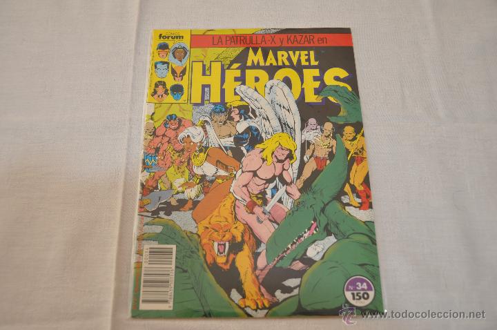 C&oacute;mics: marvel heroes n&ordm;34 la patrulla x y kazar - Foto 1