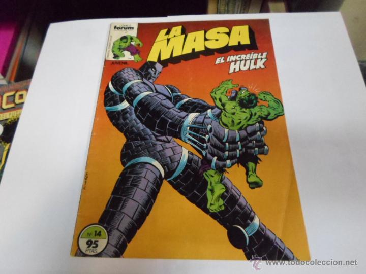 C&oacute;mics: Comics Forum, La masa. el increible Hulk, n&ordm; 14, 95 pesetas - Foto 1