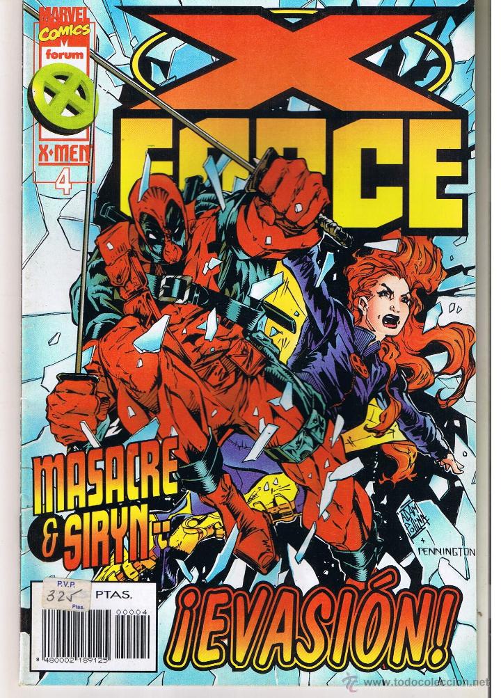 C&oacute;mics: X FORCE. VOL. II. N&ordm; 4. FORUM. (C/A38) - Foto 1