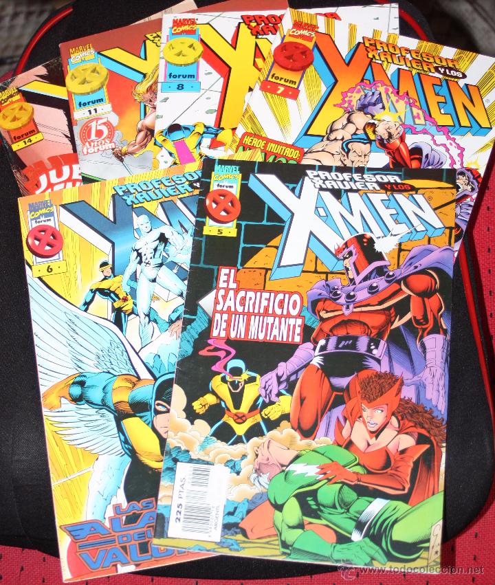 C&oacute;mics: Profesor Xavier y los X-men n&ordm; 5,6,7,8,14 y 16 - Foto 1