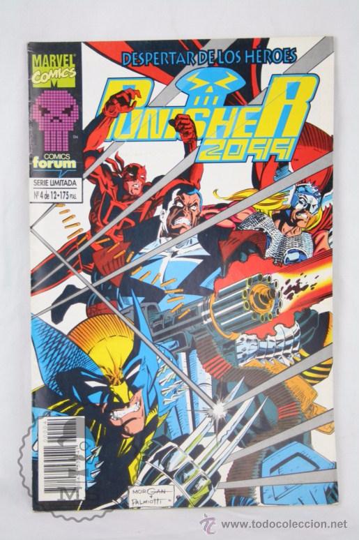 C&oacute;mics: C&oacute;mic Punisher 2099. Despertador de los H&eacute;roes - N&ordm; 4 - Marvel Comics / Forum - Foto 1