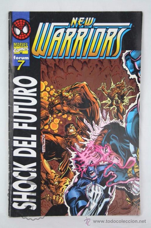 C&oacute;mics: C&oacute;mic New Warriors - N&ordm; 7. Shock del Futuro - Marvel Comics / Forum - Foto 1