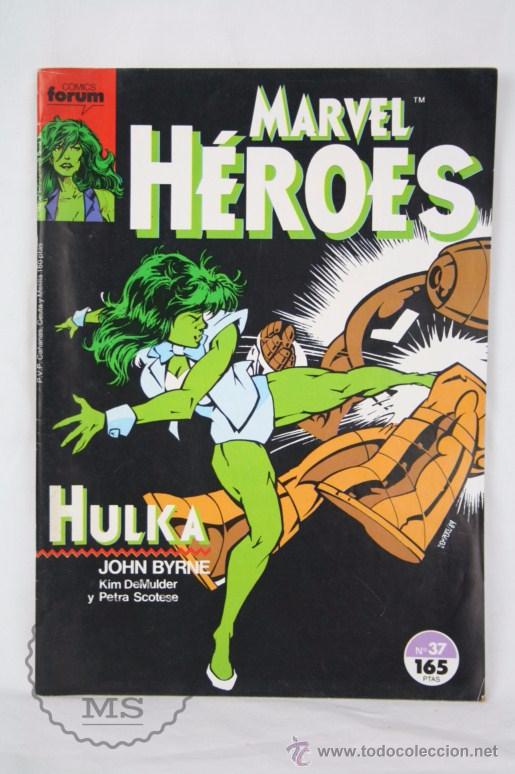 C&oacute;mics: C&oacute;mic H&eacute;roes Marvel. Hulka. N&ordm; 37 - Marvel Comics / Forum - Foto 1