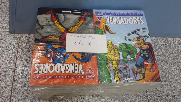C&oacute;mics: BIBLIOTECA MARVEL LOS VENGADORES &iexcl; COMPLETA 32 NUMEROS ! FORUM - Foto 1