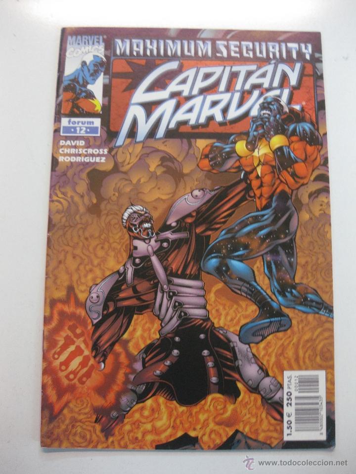 C&oacute;mics: CAPITAN MARVEL N&ordm; 12. MARVEL COMICS.. FORUM. - Foto 1