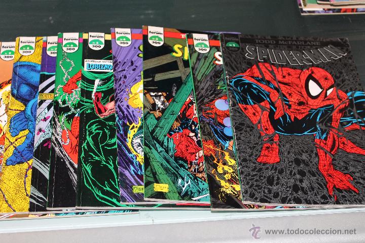C&oacute;mics: Spiderman de Todd McFarlane lote del 1 al 9 Lomo Verde Forum - Foto 1