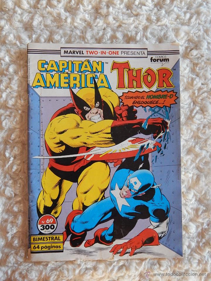 C&oacute;mics: CAPITAN AMERICA - THOR N. 69 - Foto 1