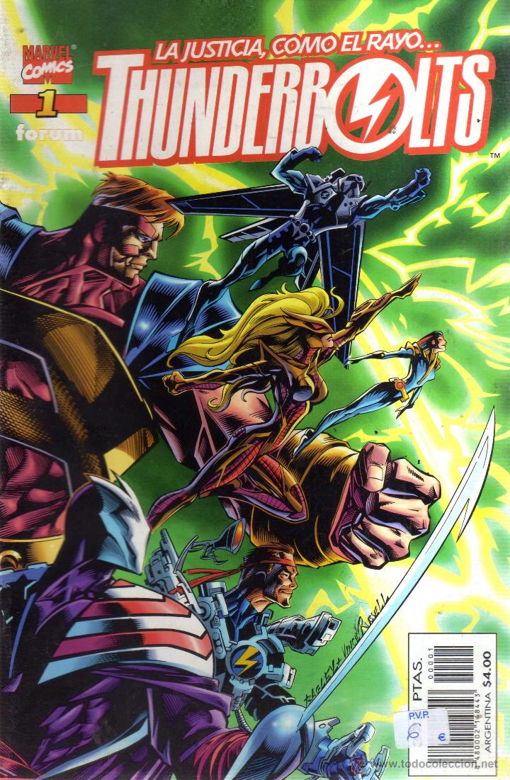 C&oacute;mics: THUNDERBOLTS N&Uacute;MERO 1 - CJ202 - Foto 1