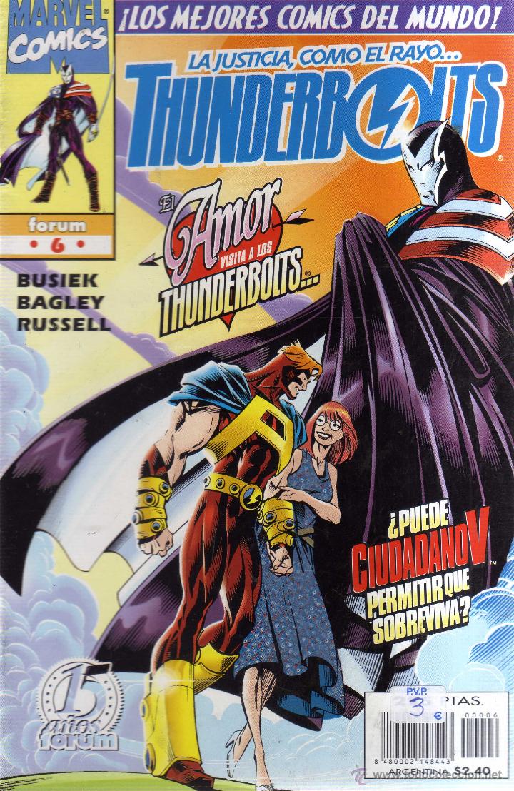 C&oacute;mics: THUNDERBOLTS N&Uacute;MERO 6 - CJ202 - Foto 1