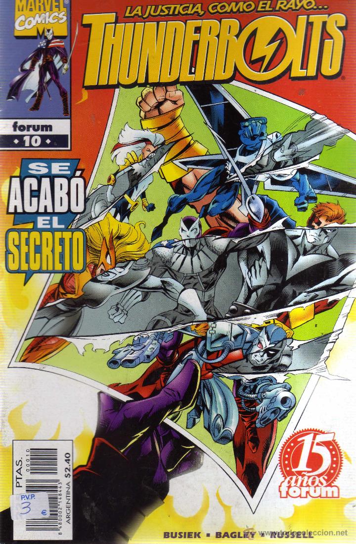C&oacute;mics: THUNDERBOLTS N&Uacute;MERO 10 - CJ202 - Foto 1