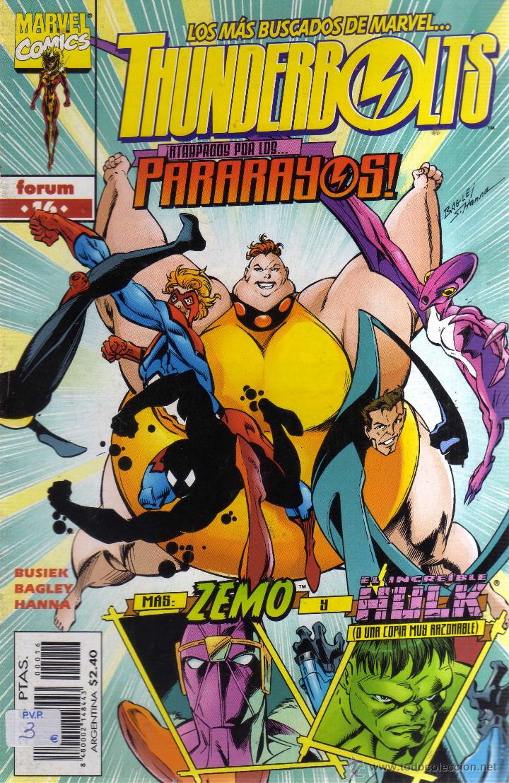 Comics : THUNDERBOLTS N&Uacute;MERO 16 - CJ202