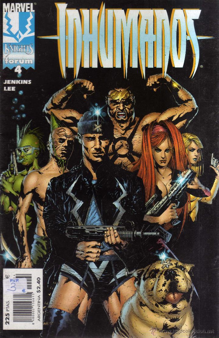 C&oacute;mics: INHUMANOS N&Uacute;MERO 4  - CJ202 - Foto 1