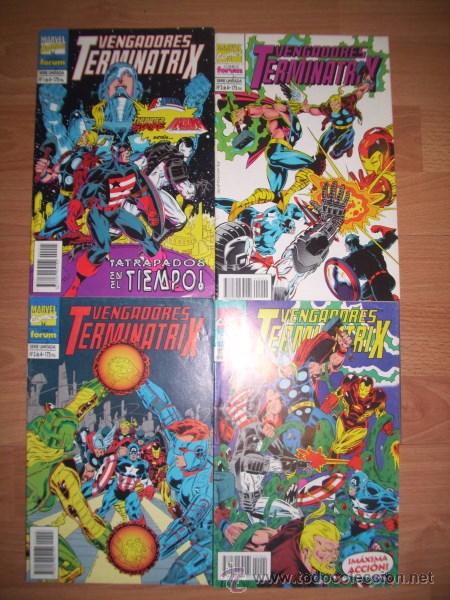 C&oacute;mics: VENGADORES : TERMINATRIX. [COMPLETA: 4 VOL.] - Foto 1