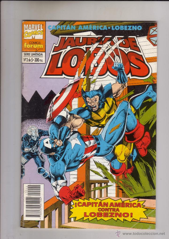 FORUM - JAURIA DE LOBOS NUM. 2 ( DE 5 ) . MBE (Tebeos y Comics - Forum - Capitán América)