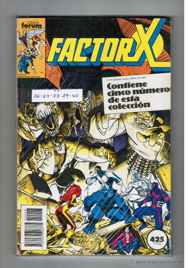 C&oacute;mics: FACTOR X - RETAPADO N&ordm;S 36 - 37 - 38 - 39 - 40 - FORUM - Foto 1