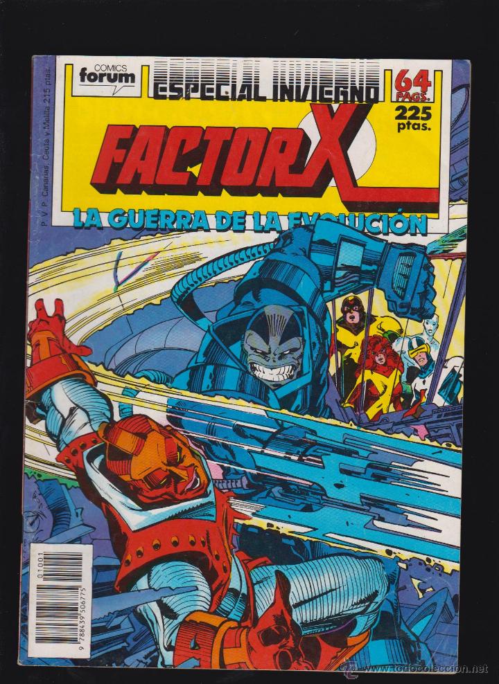 C&oacute;mics: FACTOR X ESPECIAL INVIERNO 1988 ( FORUM ) - Foto 1