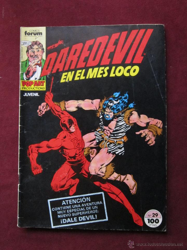 C&oacute;mics: Daredevil, Dan Defensor N&ordm; 29. Vol. 1 Comics Forum. 1985 tebeni - Foto 1
