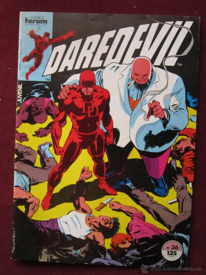 C&oacute;mics: Daredevil, Dan Defensor N&ordm; 36. Vol. 1 Comics Forum. 1985 mbe - Foto 1