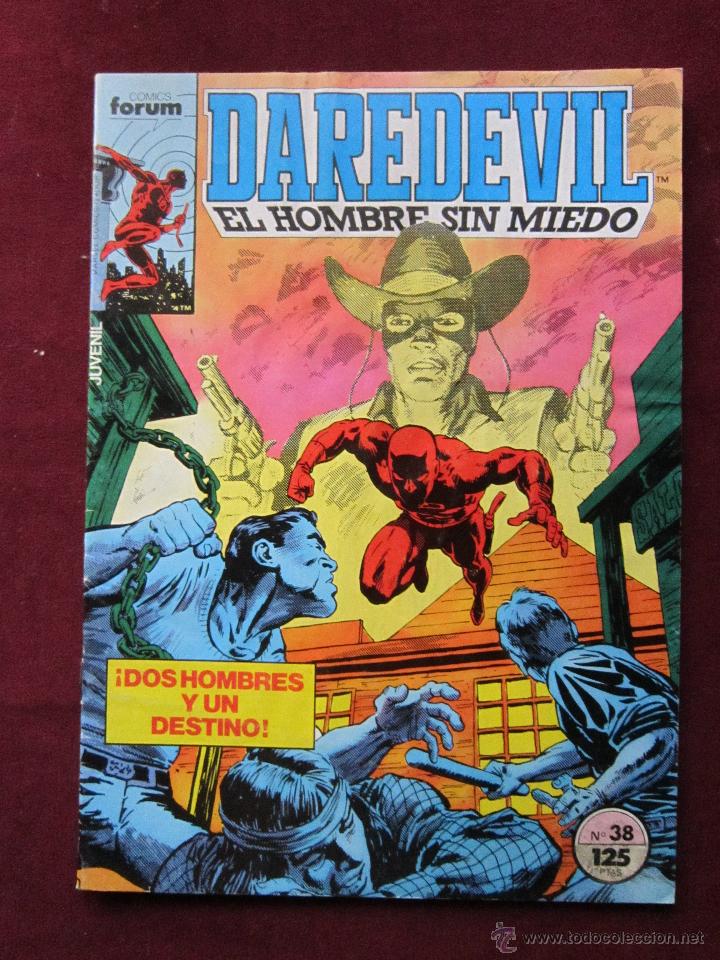 C&oacute;mics: Daredevil, Dan Defensor N&ordm; 38. Vol. 1 Comics Forum. 1985 tebeni mbe - Foto 1