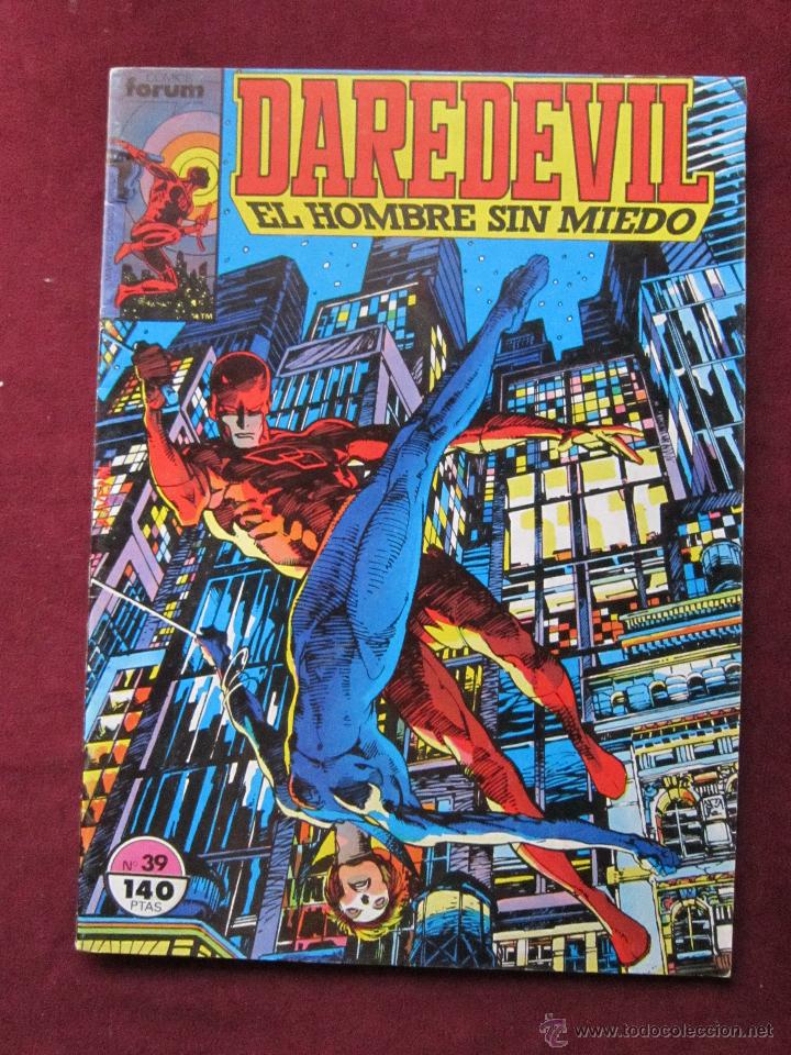 C&oacute;mics: Daredevil, Dan Defensor N&ordm; 39. Vol. 1 Comics Forum. 1985 tebeni MBE - Foto 1