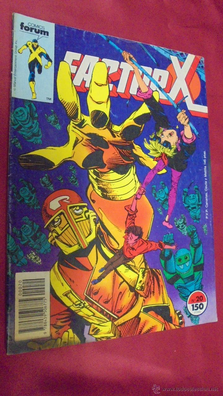 C&oacute;mics: FACTOR X . VOLUMEN 1. N&ordm; 20. FORUM. - Foto 1