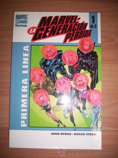 C&oacute;mics: MARVEL : LA GENERACI&Oacute;N PERDIDA. N&ordm; 1 ; Primera l&iacute;nea - Foto 1