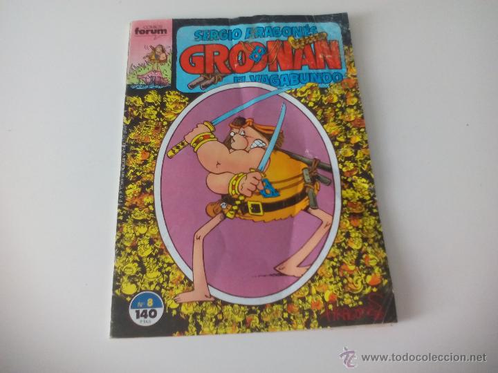 C&oacute;mics: Groo Sergio Aragon&eacute;s. El vagabundo n&ordm; 8. Comics Forum. - Foto 1
