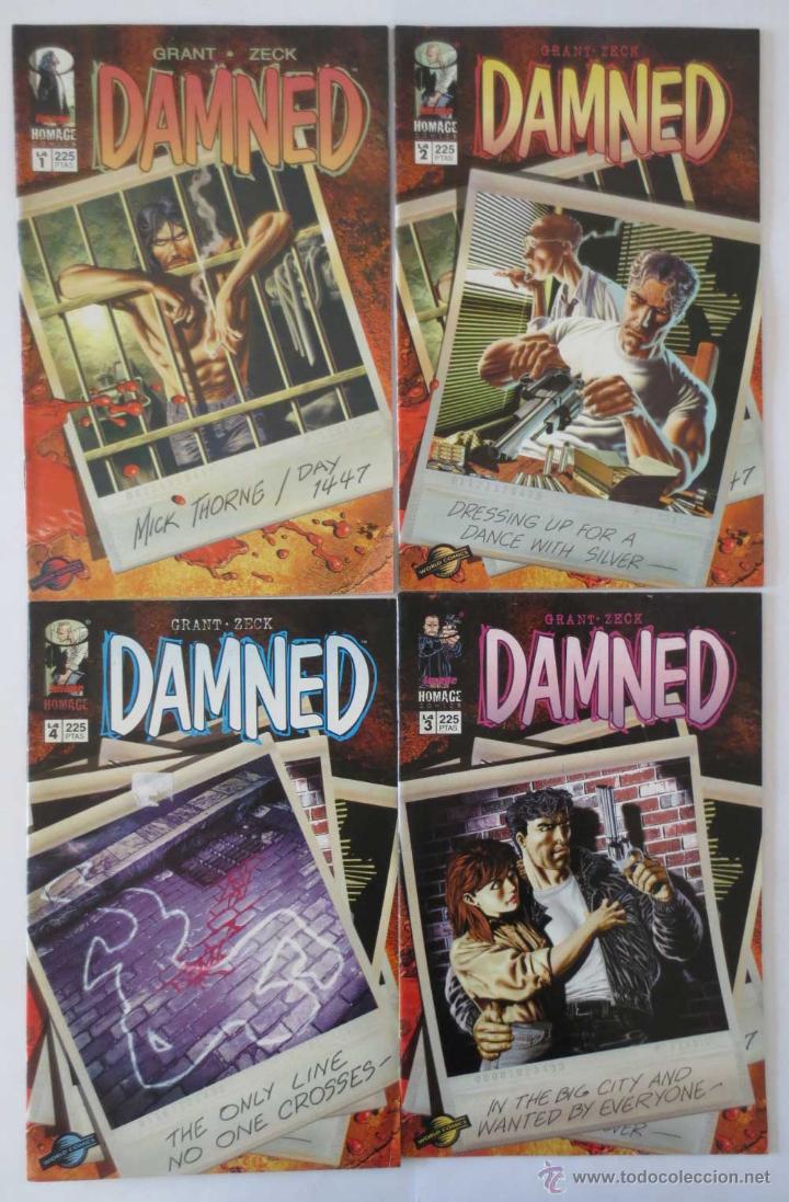 C&oacute;mics: DAMNED 1 AL 4 COMPLETA - Foto 1