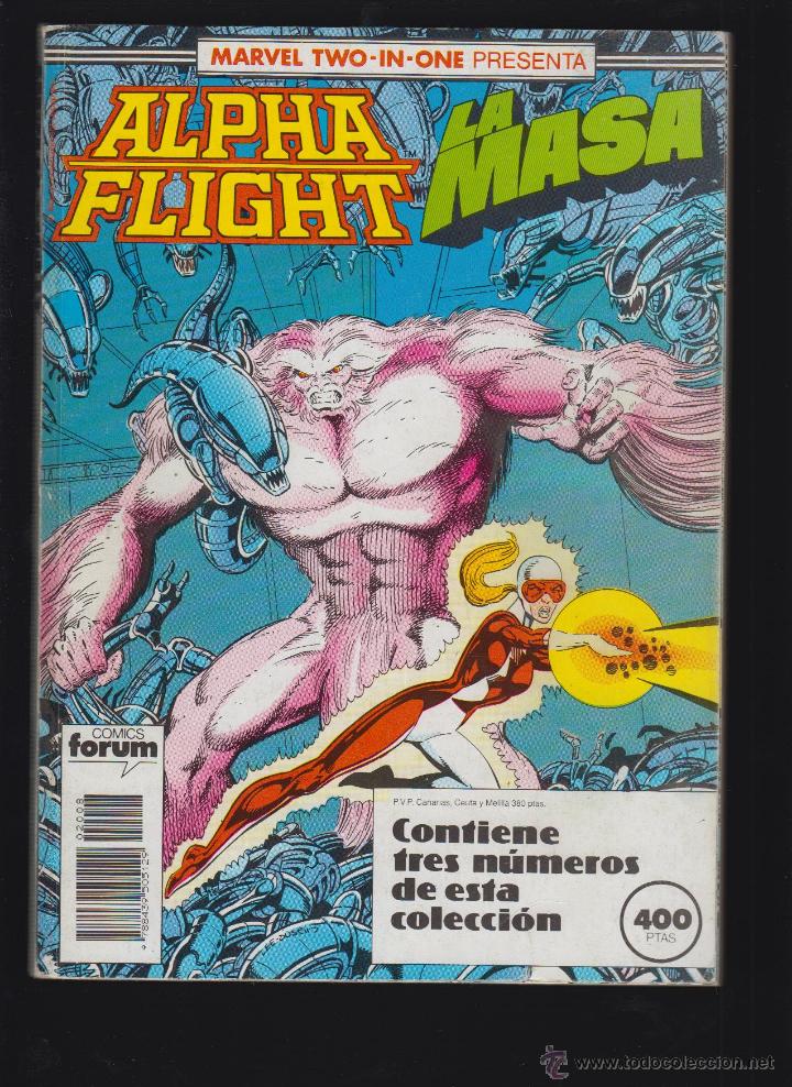 C&oacute;mics: ALPHA FLIGHT - TOMO RECOPILATORIO CON LOS N&ordm; 48,49,50 -ED. FORUM - Foto 1
