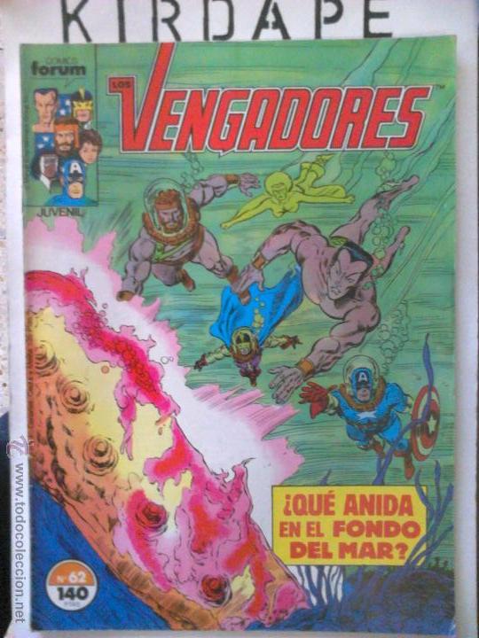 C&oacute;mics: los vengadores volumen 1 n&uacute;mero 62 - Foto 1