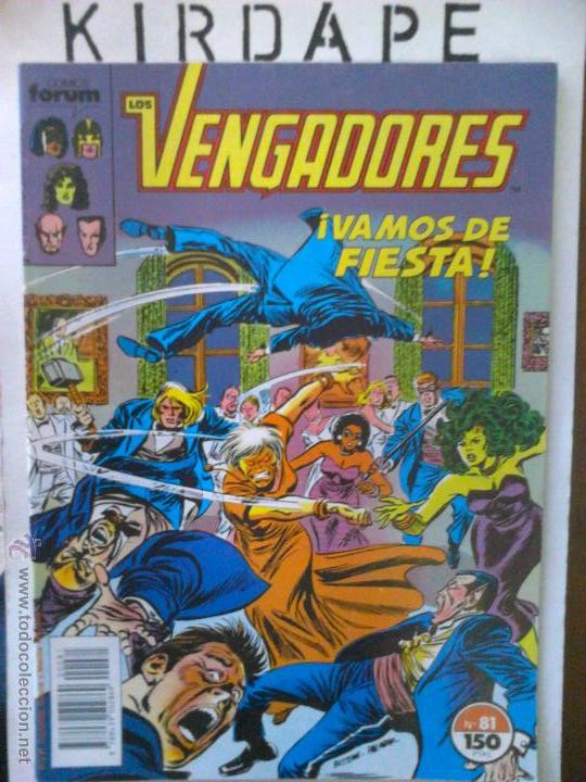 C&oacute;mics: los vengadores volumen 1 n&uacute;mero 81 - Foto 1