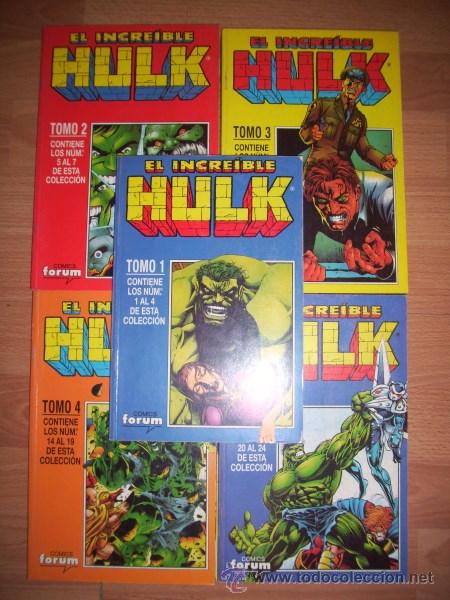 C&oacute;mics: EL INCRE&Iacute;BLE HULK. [COMPLETA: 5 VOL. : 24 N&Uacute;MS.] - Foto 1