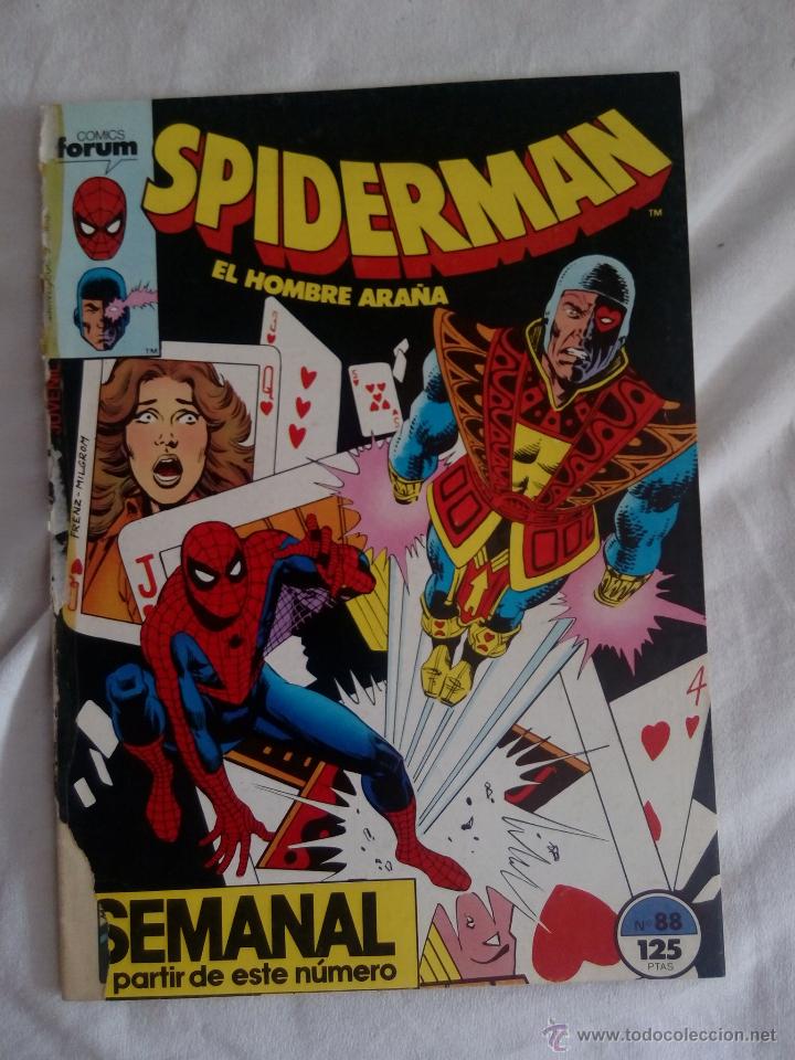 C&oacute;mics: SPIDERMAN N&ordm; 88 ED. FORUM PROCEDENTE DE RETAPADO - Foto 1