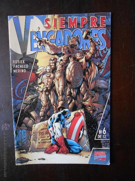 C&oacute;mics: SIEMPRE VENGADORES N&ordm; 6 DE 12 - MARVEL (V1) - Foto 1