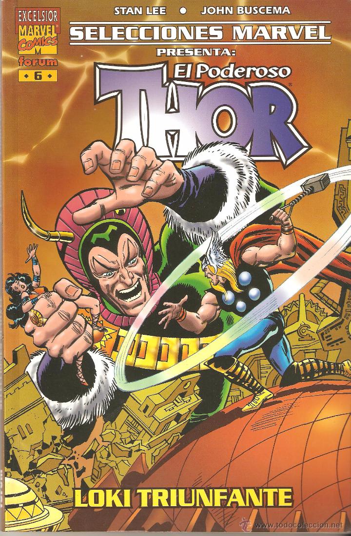 C&oacute;mics: SELECCIONES MARVEL PRESENTA EL PODEROSO THOR N&ordm; 6 LOKI TRIUNFANTE - FORUM - Foto 1