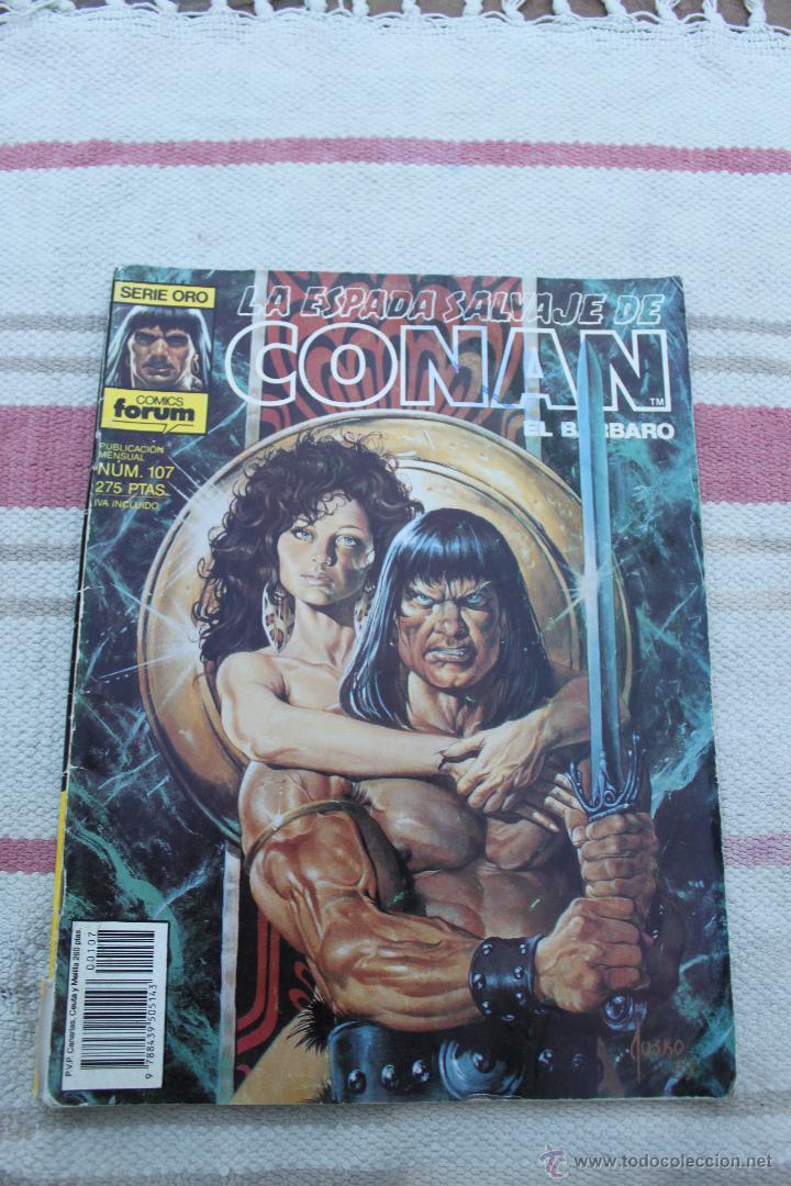 C&oacute;mics: LA ESPADA SALVAJE DE CONAN N&ordm; 107 - Foto 1
