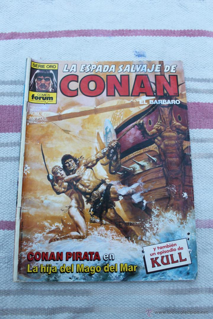 C&oacute;mics: LA ESPADA SALVAJE DE CONAN N&ordm; 67 - Foto 1
