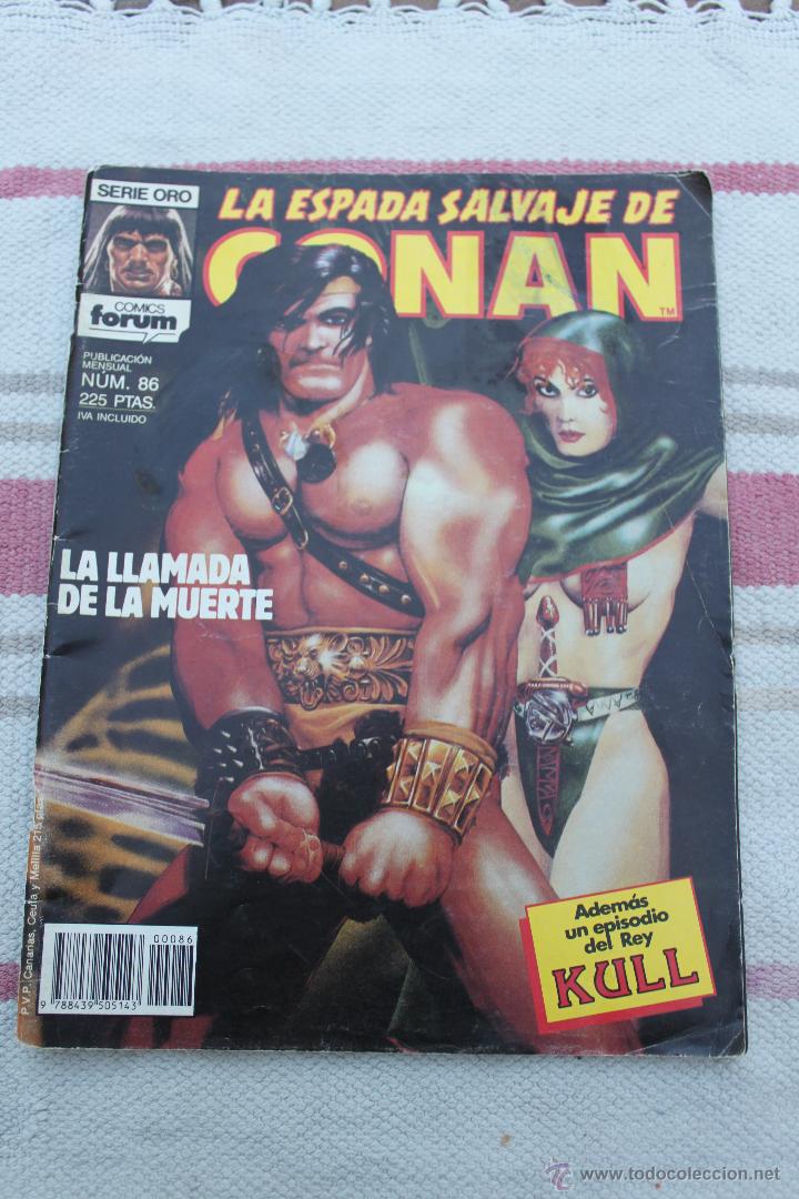 C&oacute;mics: LA ESPADA SALVAJE DE CONAN EL BARBARO N&ordm; 86 - Foto 1