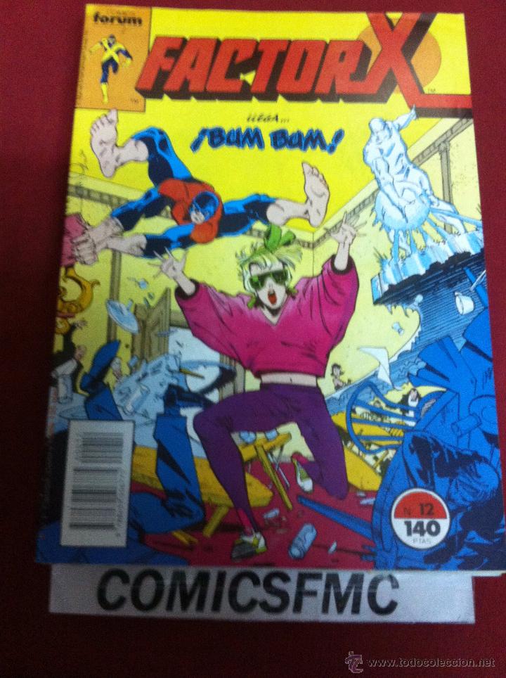 C&oacute;mics: FORUM FACTOR X NUMERO 12 MUY BUEN ESTADO - Foto 1